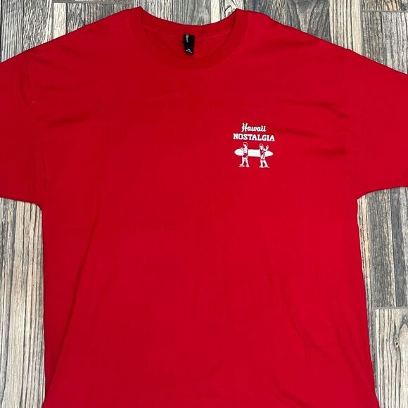 ๐๏ธโ๏ธ๐โโ๏ธ HAWAII NOSTALGIA Surf Rainbow Drive In Maui Vintage Look T-Shirt Sz 2 - Picture 7 of 10